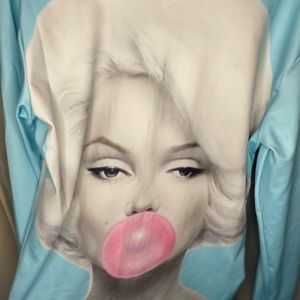 Medium Marilyn Monroe Graphic printed sweater